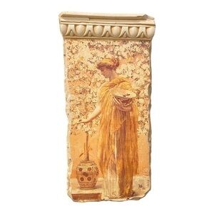 Lady of Blossoms Wall Plaque